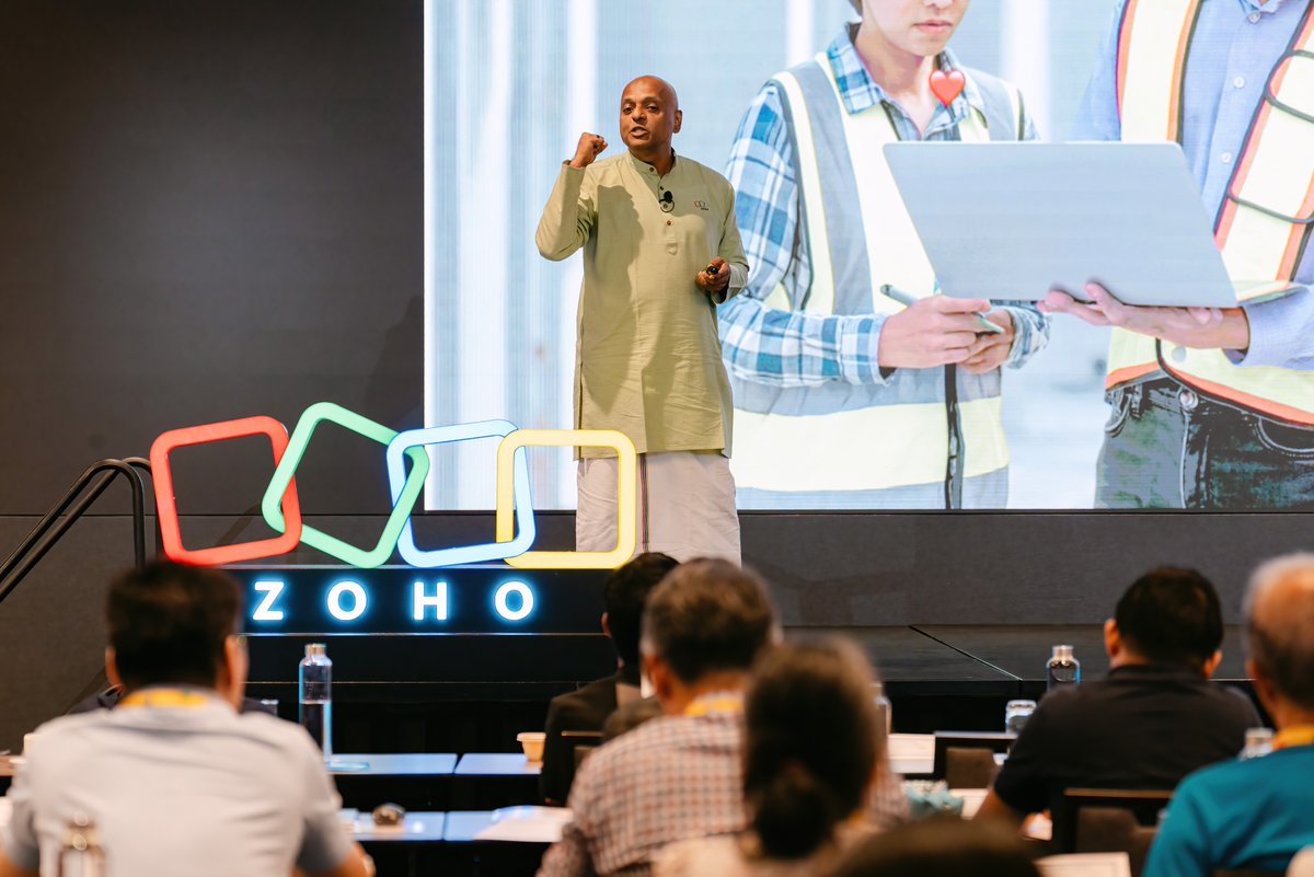 ZohoCreator's tweet image. 🇸🇬 @Zoholics Singapore &apos;25 brought Partners, customers, and our teams together for meaningful conversations on solving business challenges with clarity and collaboration. The sessions provided practical insights and a clearer approach to building impactful solutions. We also…