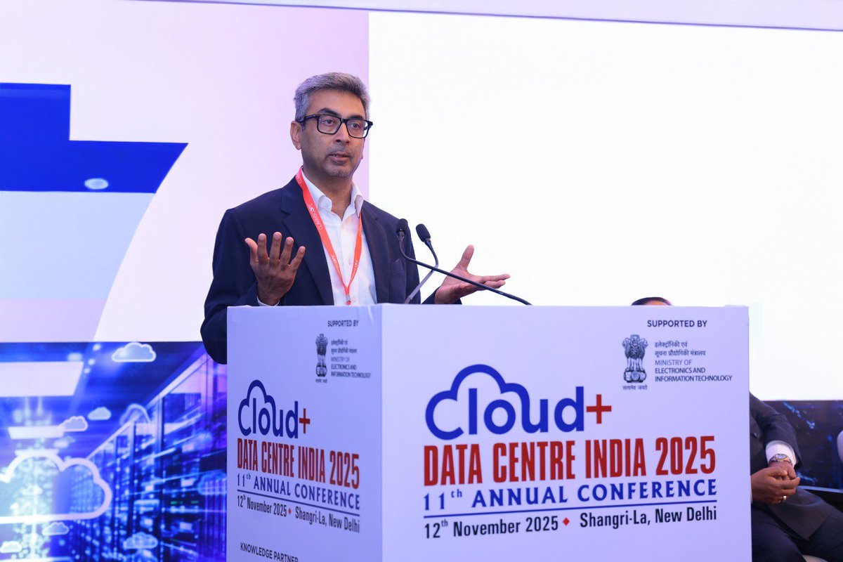 PwC_IN's tweet image. We were proud to be the Strategic Partner at the 11th Annual conference on Cloud &amp;amp; Data Centre India 2025, themed “Powering Digital Frontiers: Positioning India as the Global Nerve Center for Data”. #BharatExhibitions #Telecom #DigitalInfrastructure #DataCenters