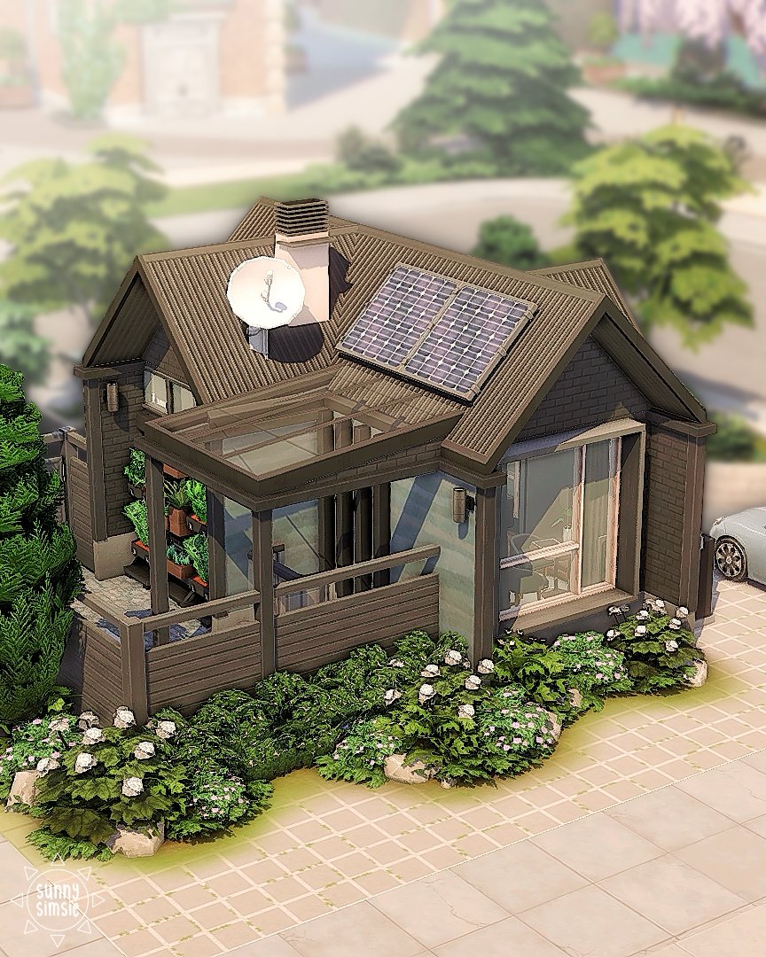 sunnysimsie's tweet image. a micro home for a civil designer!🌿 speedbuild: youtu.be/Gw2Zr12NmtA #thesims4