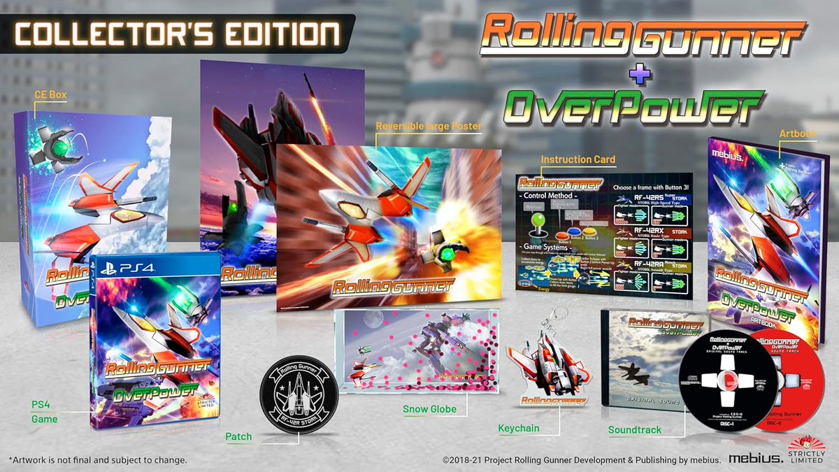 dealfunfr's tweet image. Pour ceux qui ont raté le précédent bon plan, il y a encore quelques exemplaires pour celui là :
Strictly Limited Games - Rolling Gunner - Collector&apos;s Edition (PlayStation 4) à 34,99€ au lieu de 79,99€.
*AMAZON: amzn.to/3Kbunni

1300 exemplaires dans le monde !

#pub