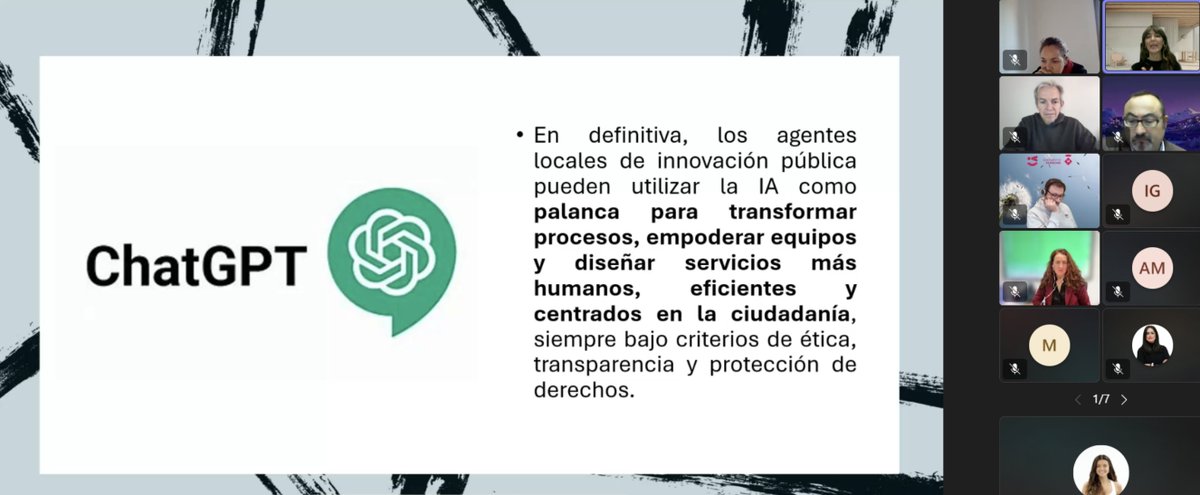 redinnpulso's tweet photo. 🟠 ¡Hoy hemos realizado la segunda sesión del Curso Avanzado para Agentes Locales de Innovación 2025 completada!

🎯 Hemos trabajado sobre IA y gestión de datos en la administración local, explorando limitaciones, riesgos y claves para implementar estrategias municipales. https://t.co/LF0Cp56g6H