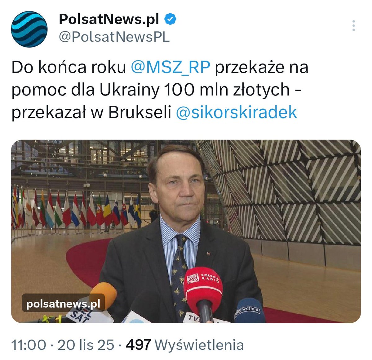 krulbijedame's tweet image. Podczas, gdy na ukrainie wybucha jedna z największych afer korupcyjnych w historii, gdzie przekręcono setki milionów dolarów Sikorski lekką ręką daje im 100 milionów złotych z podatków Polaków.

Jak to nie zakrawa o zdradę polskiej racji stanu to nie wiem co nią jest.