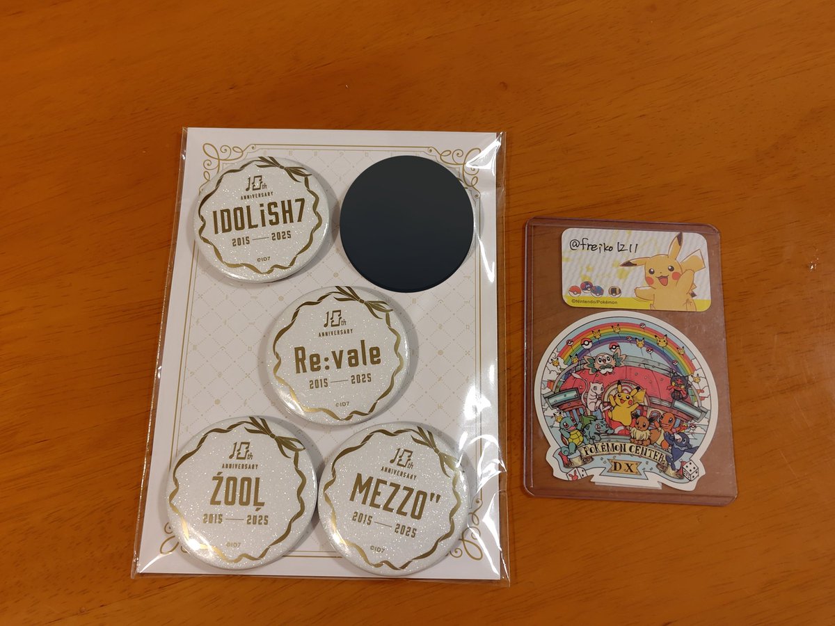 アイナナ】10周年 記念 アルバム CARILLON 特典 缶バッジ+他 アイド