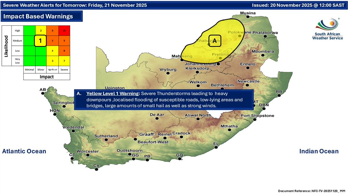 Gauteng Provincial Disaster Management Centre tweet media