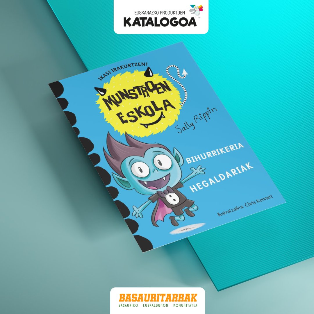😈 Munstroen eskola bilduma ezagutzen duzu? 👀 Irakurtzen ikasteko oso aproposa eta dibertigarria! Gabonetarako opari ederra! 👉 🔗 Katalogoa.eus #euskara