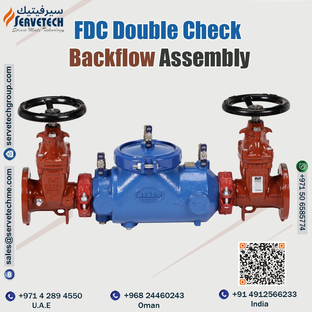 Servetech_'s tweet image. 🚰🛡️ FDC Double Check Backflow Assembly (2½&quot;–10&quot;) — Protect potable water from reverse flow. Lead-free &amp;amp; certified (ASSE 1015 • CSA B64.5 • IAPMO). Professional install recommended.
📩 DM for sizes &amp;amp; quotes.
#Backflow #WaterSafety #Servetech