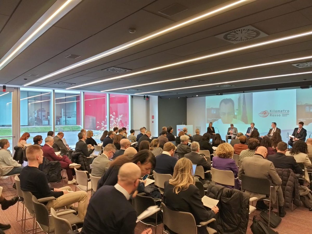 ENEAOfficial's tweet image. Iniziano i lavori a #KilometroRosso Innovation District per parlare di sfide e opportunità del Regolamento #Ecodesign nel workshop organizzato da @ENEAOfficial in collaborazione con il @mimit_gov .

#economiacircolare @MASE_IT
