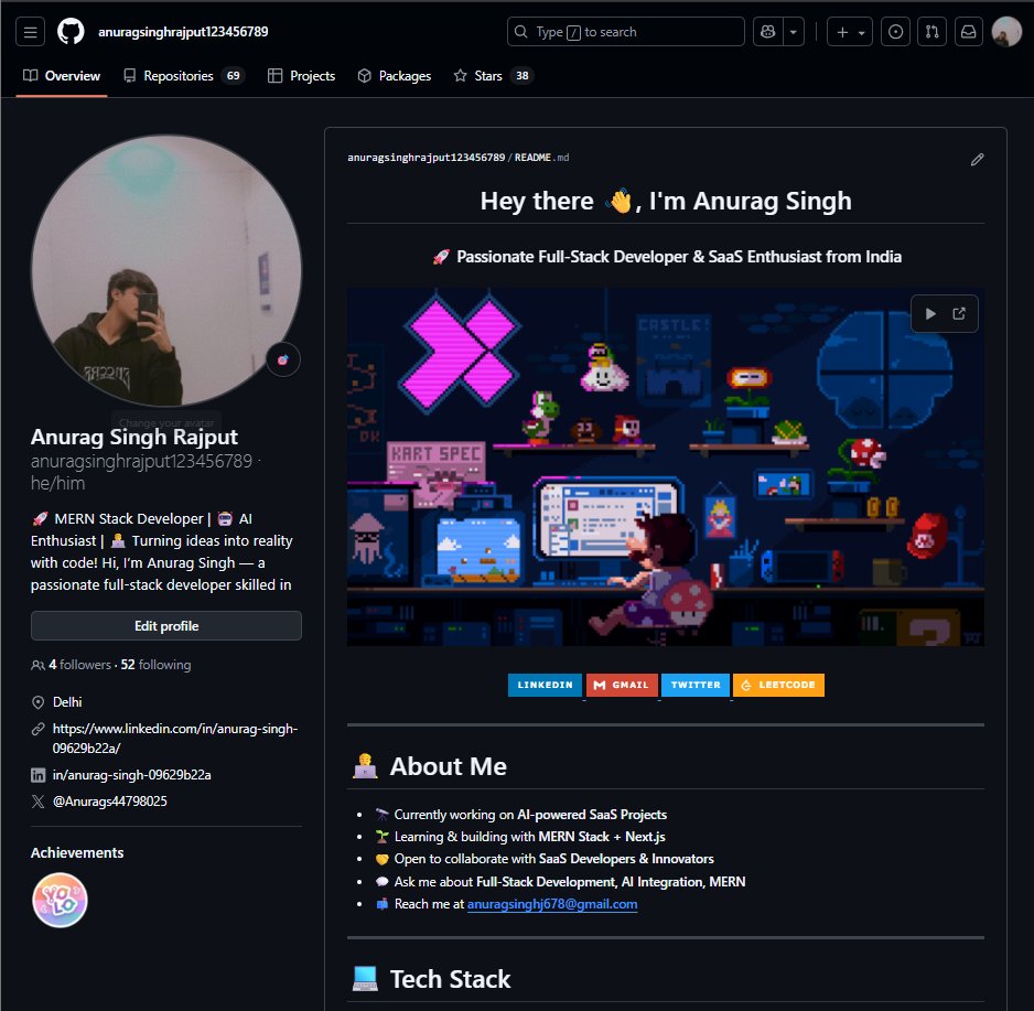 Anurags44798025's tweet image. Completed 100 days of DSA.
Logged every problem in my C++ repo.
• 150 plus problems
Repo
 github.com/anuragsinghraj…
My profile
 github.com/anuragsinghraj…
Open for collabs on MERN, AI and SaaS.
#dsa #cpp #100daysofcode #codingchallenge #developer #github #leetcodeproblems