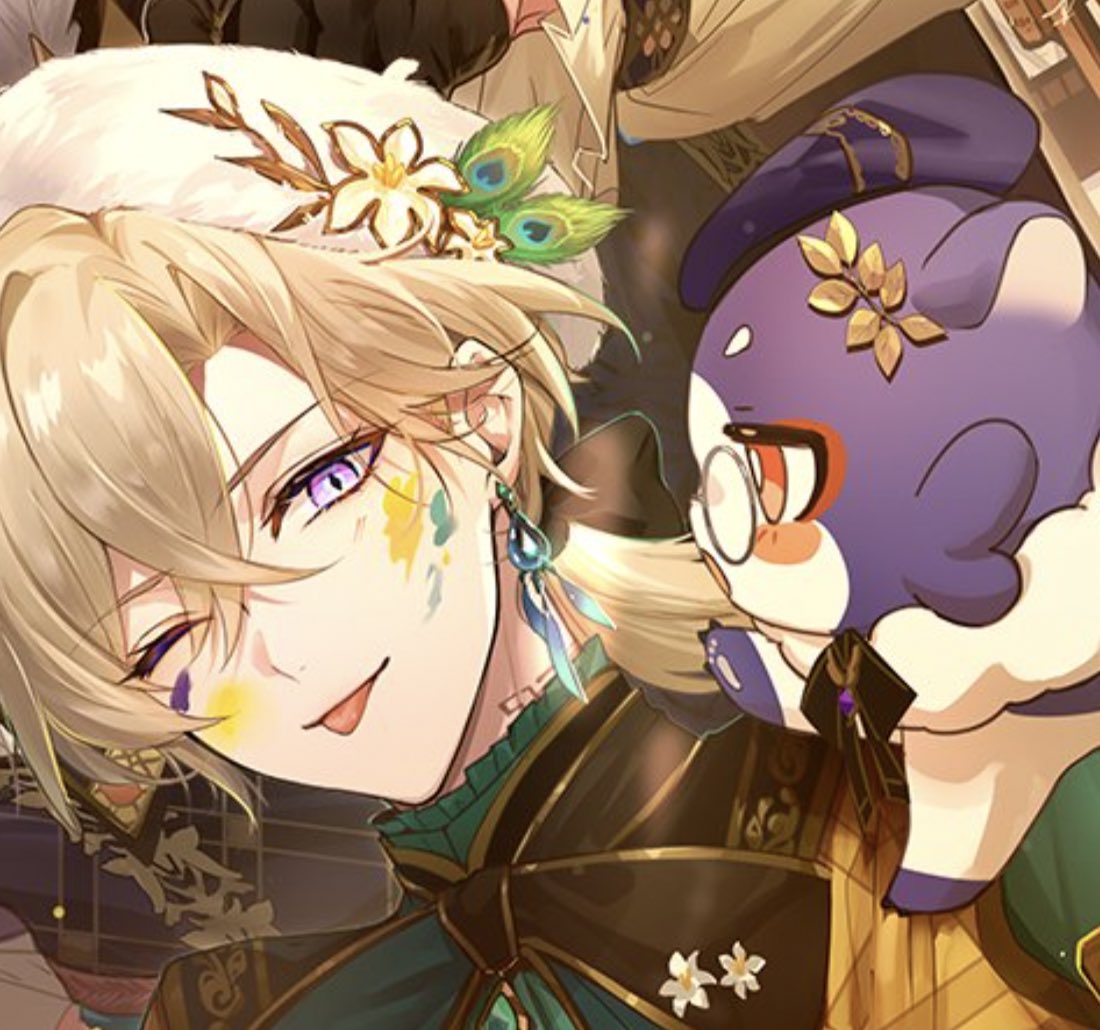 he has both largetio and chimeratio stressed OUT!!!!