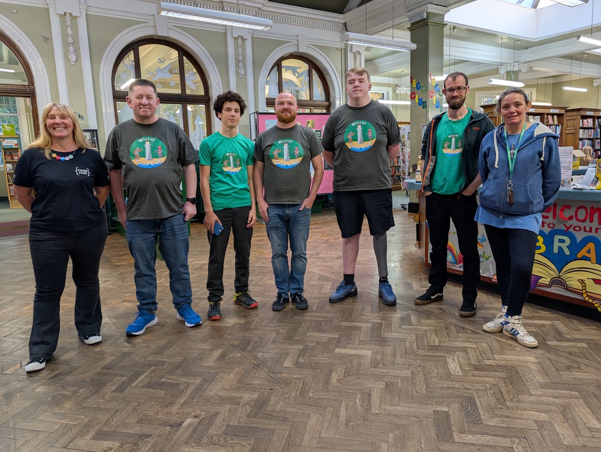 CodeClub's tweet image. Every Thursday, Wallasey Library becomes a hub of creativity — where lines of code turn into games, animations and laughter. 

Led by John, a team of volunteers, and Wirral Libraries, @WirralCode is inspiring hundreds of young coders.

👉 Their story: rpf.io/blog-wirral-co…