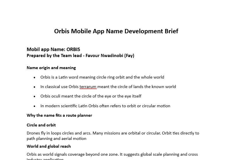 AMFAVOURED2's tweet image. We finally chose &quot;ORBIS&quot;

Hence this is how the name Orbis was born for our mobile app🥰🥰✨✨✨

#Orbisdesignprocess
#Team8
#Teamlead
#devanddesign