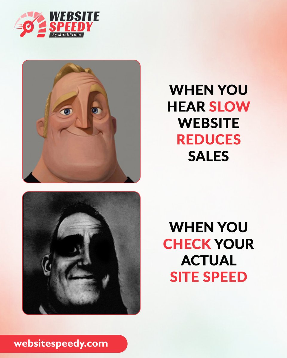 WebsiteSpeedy's tweet image. That face when you realize slow websites actually destroy sales 💀

👉 Fix yours with Website Speedy

🌐 Visit Us - websitespeedy.com

#WebsiteSpeedy #SpeedOptimization #CoreWebVitals #Shopify #Wix #BigCommerce #Squarespace #WordPress #Webflow #WooCommerce #MarketingHumor