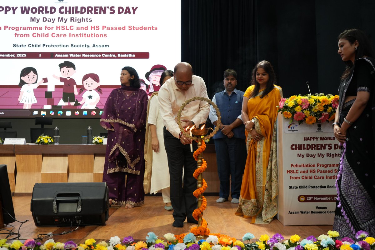 State Child Protection Society, Assam tweet media