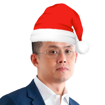 TrustWallet's tweet photo. There are approximately 35 days, 857 hours, 51,466 minutes, and 3,087,987 seconds until Christmas.

Who's more excited, intern or CZ? https://t.co/wStnTu1bm0