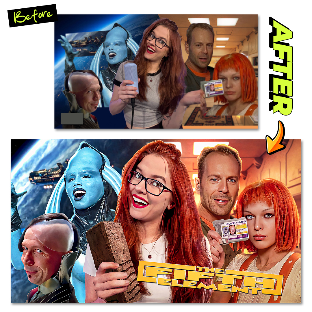 Moochie_Designs's tweet image. NEW CLIENT 😍 GREAT MOVIE 📽️

Before ➡️ AFTER 🔥