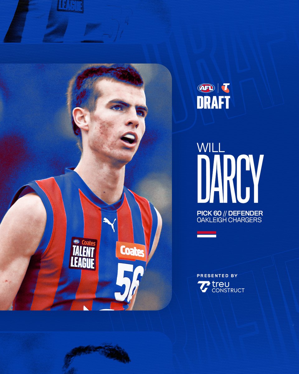 westernbulldogs's tweet image. The legacy continues. Welcome home, Will. ❤️