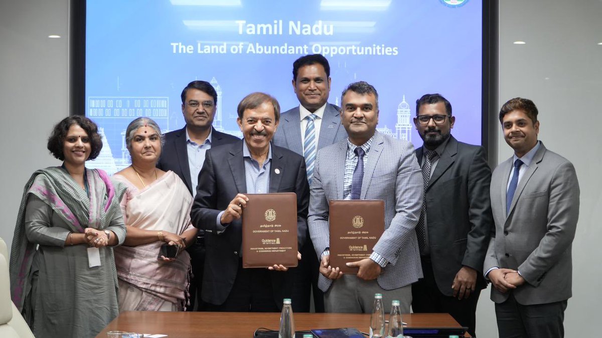 TRBRajaa's tweet image. Important update as Tamil Nadu takes another key step in the #GCC sector ! 

@Guidance_TN has today signed a strategic MoU with @ANSRGlobal, one of the world’s leading builders of Global Capability Centres, to create 10,000 High value #JobsForTN 🎊 

The signing happened on the…