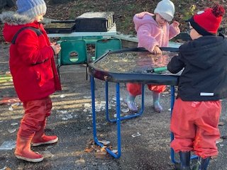 ON_Primary's tweet image. Lots of excitement in our EYFS class this morning, as they explore the ice left by the colder temperatures.  #eyfs #earlyears #outdoor #reception #inspiretoachieve