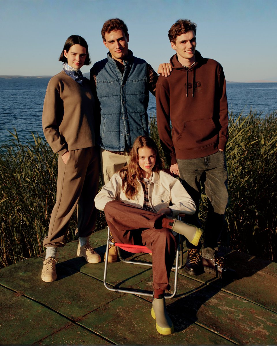 colins's tweet image. Doğal tonlarda sade ama güçlü bir stil.​
​
#Colins #StayCozy #Nature