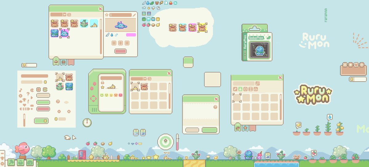 Toadzillart's tweet image. Abandoned project #1 - Rurumon 🪴

Being a game dev means leaving many projects behind… here’s one of mine.

A little Viva Piñata-style creature game that lived at the bottom of your screen 🌱

#gamedev #indiedev