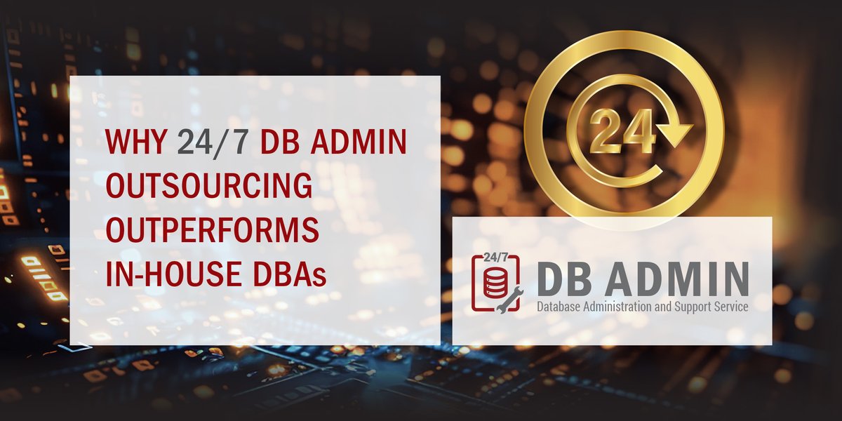 AscentTech's tweet image. In‑house DBAs sleep. Outsourced DB Admin doesn’t. 24×7 uptime, performance, and peace of mind. 

👉 ascent.tech/why-24-by-7-db…

#AscentTech #DBA #DatabaseSupport #SQLServer
