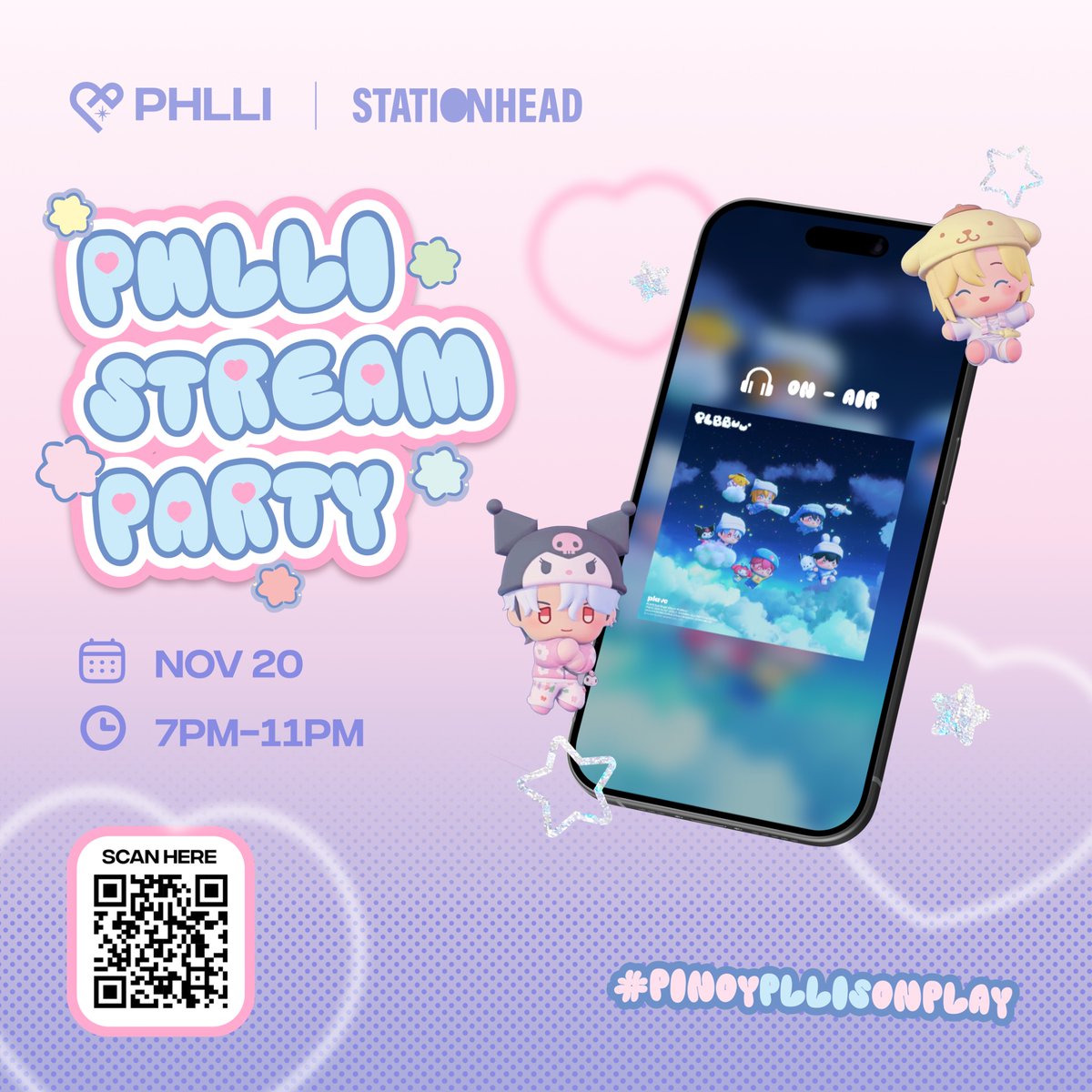 PHPLLI's tweet image. 𝗣𝗛𝗟𝗟𝗜 𝗦𝗛 𝗦𝗧𝗥𝗘𝗔𝗠 𝟭𝟭.𝟮𝟬.𝟮𝟬𝟮𝟱

PLLIs, report in! DJ @BoreDaBunty is officially live and spinning a full set dedicated to PLBBUU — the music, the magic, and the memories we’re making together ✨

Let’s tune in, boost the stream, and enjoy the experience as one…