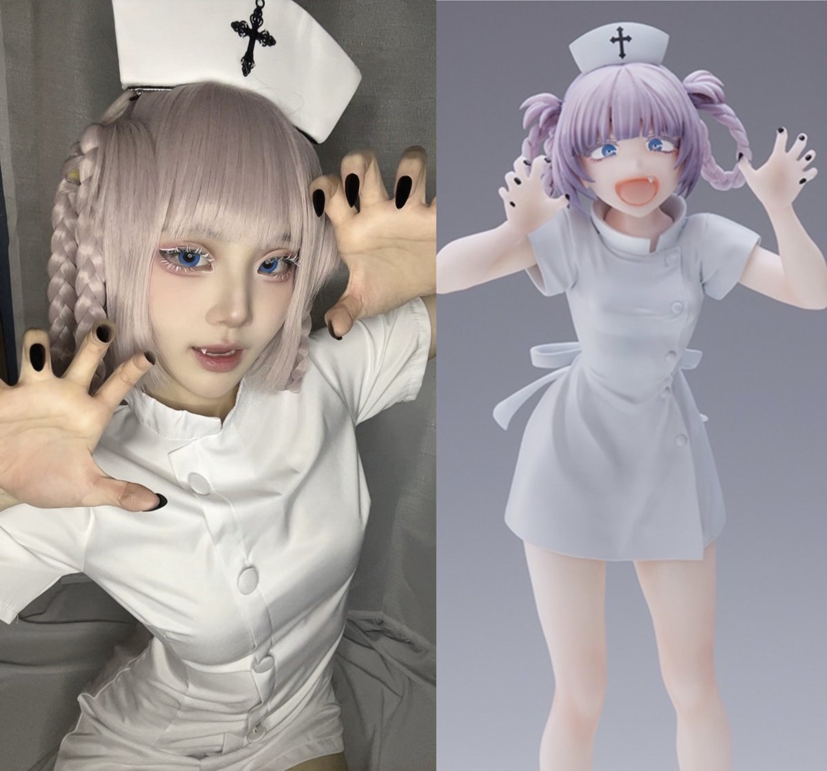 nzn_r3n's tweet image. #よふかしのうた #七草ナズナ #よふかしのうたコスプレ