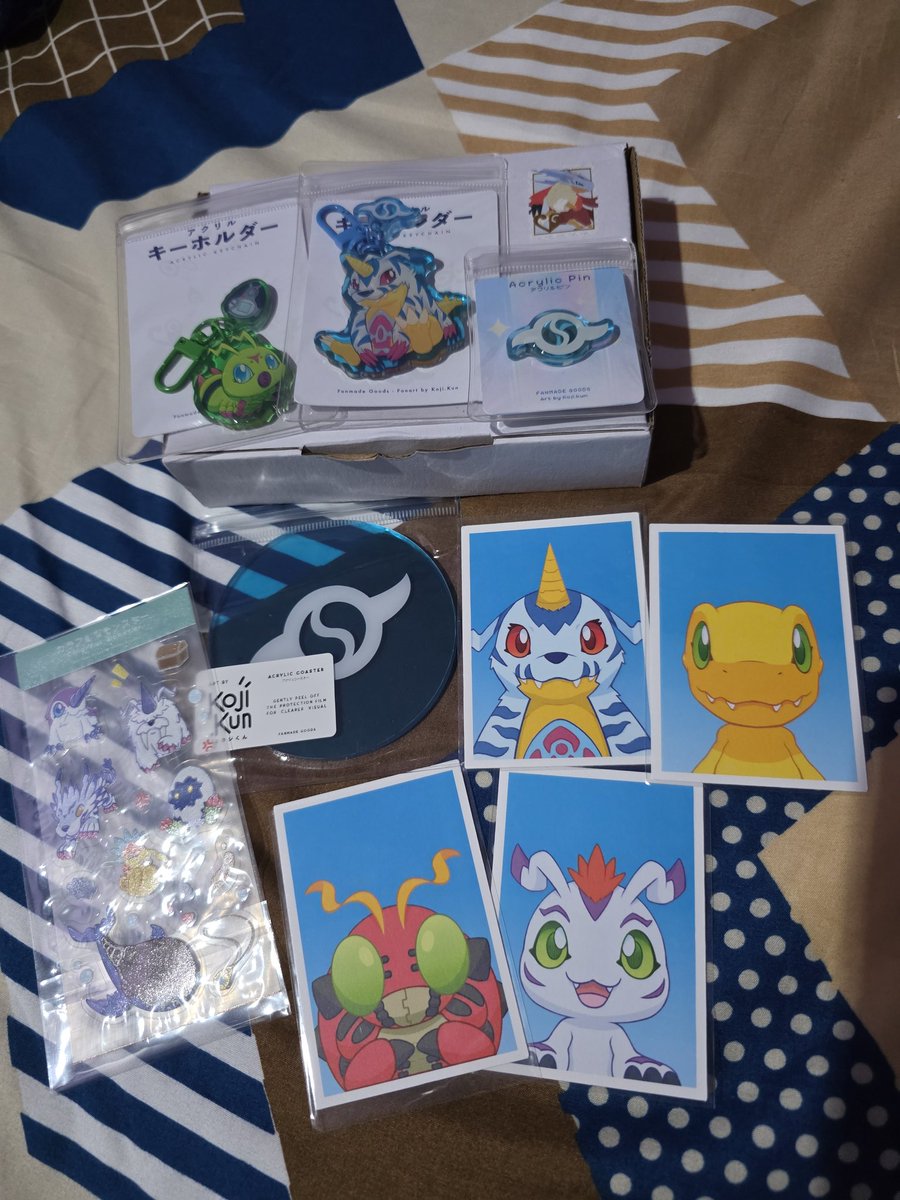 Soooo gooowwwwdddd 😭😭😭💙💙💙💙💙💙
Thank youuu <a href="/Kojikunlab/">Koji.Kun</a> 
Sedih banget pas po kehabisan cardhokdrr gabumon 😭
Nyaris telat po juga 😭 untung nggak telat 😭😭💙