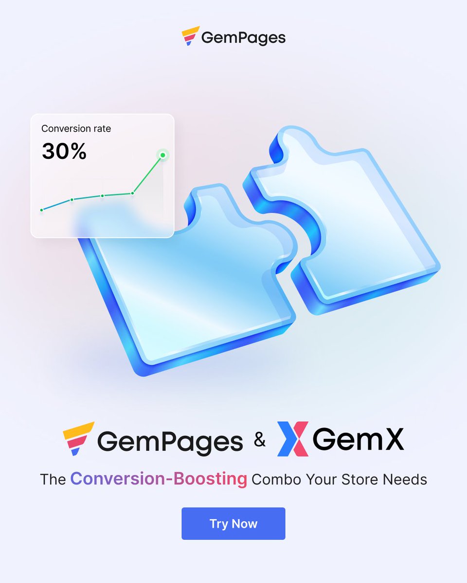 gempages's tweet image. 𝗚𝗲𝗺𝗣𝗮𝗴𝗲𝘀 𝘅 𝗚𝗲𝗺𝗫: 𝗧𝗵𝗲 𝗰𝗼𝗺𝗯𝗶𝗻𝗮𝘁𝗶𝗼𝗻 𝘁𝗵𝗮𝘁 𝘀𝗸𝘆𝗿𝗼𝗰𝗸𝗲𝘁𝘀 𝘆𝗼𝘂𝗿 𝘀𝗮𝗹𝗲𝘀

Have a new idea for your Shopify store but unsure if it will work? After finding your winning product and running eye-catching ads, it’s time to scale.

Lack of insights…