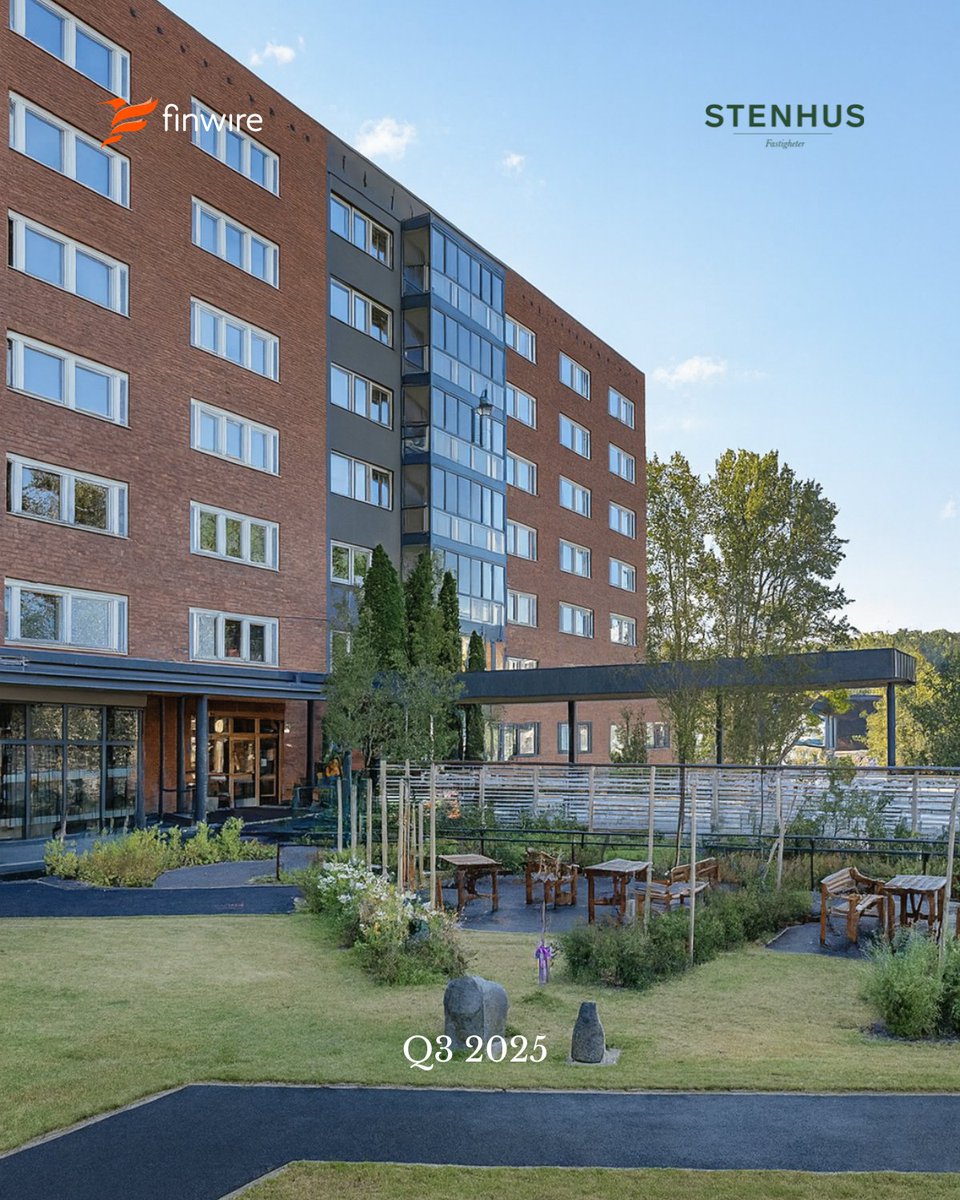 Idag presenterade Stenhus Fastigheter sin rapport för det tredje kvartalet 2025.

Se presentation här: youtu.be/9UfmqDCbpq8