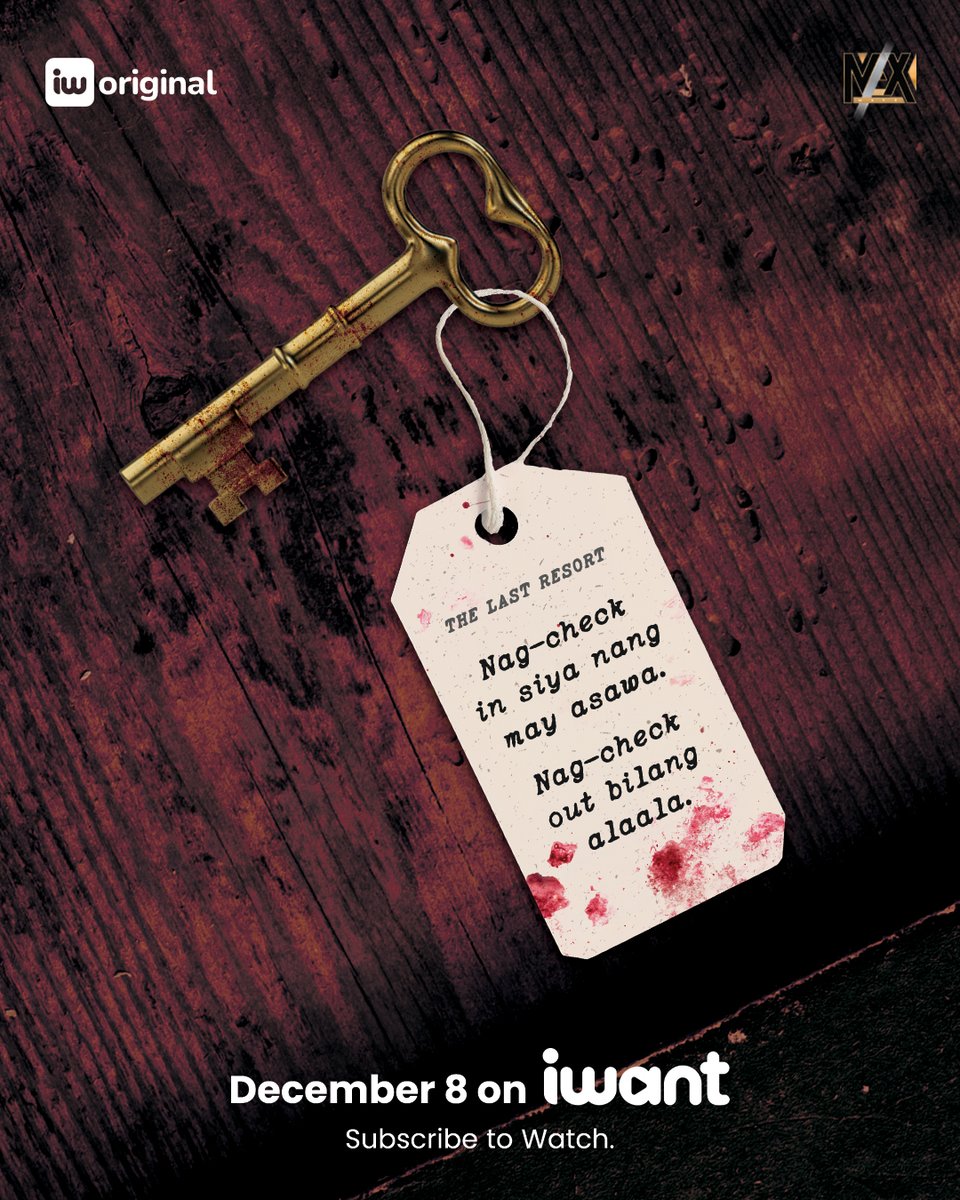 She's ready for the next  ̶g̶u̶e̶s̶t̶ victim... 

Watch out for #TheLastResort--December 8 on iWant!
Subscribe to watch on iwant.ph