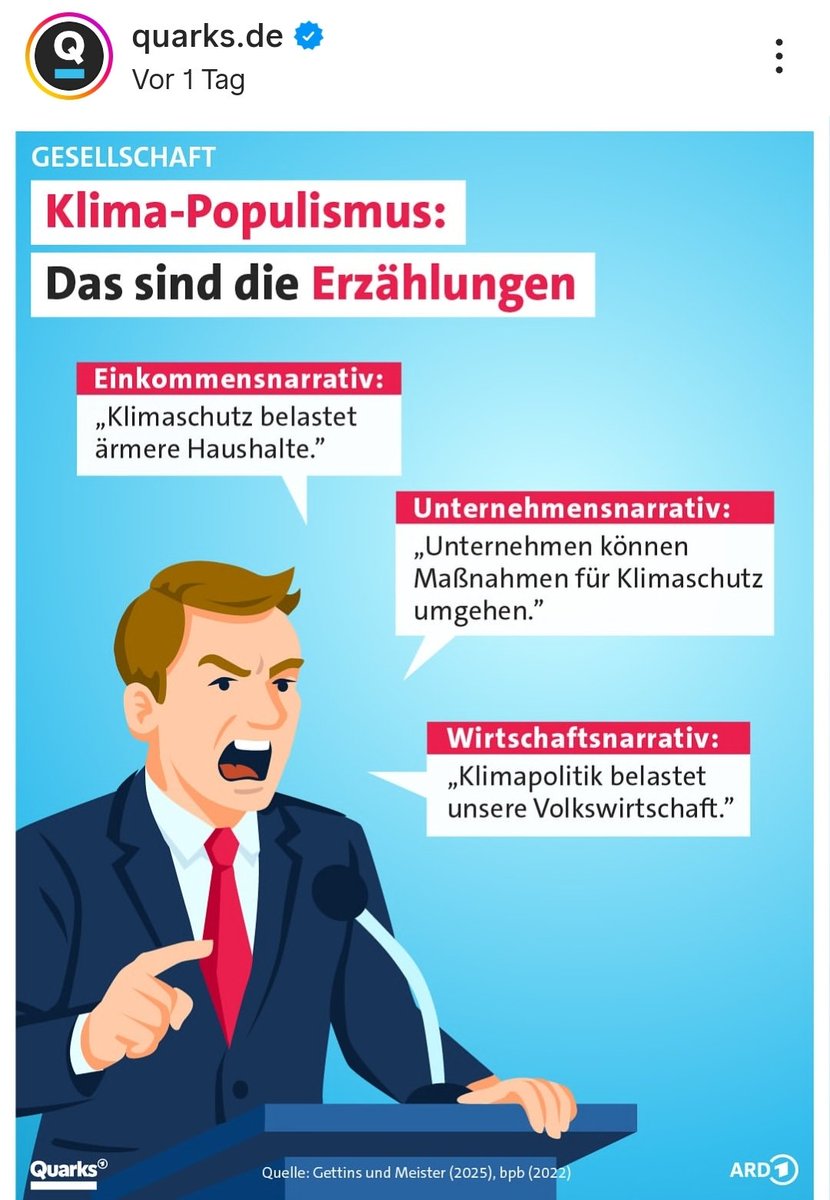 OERRBlog's tweet image. Wer darauf hinweist, dass Klimaschutz ärmere Haushalte belastet, ist für WDR Quarks ein Klimapopulist. #OerrBlog