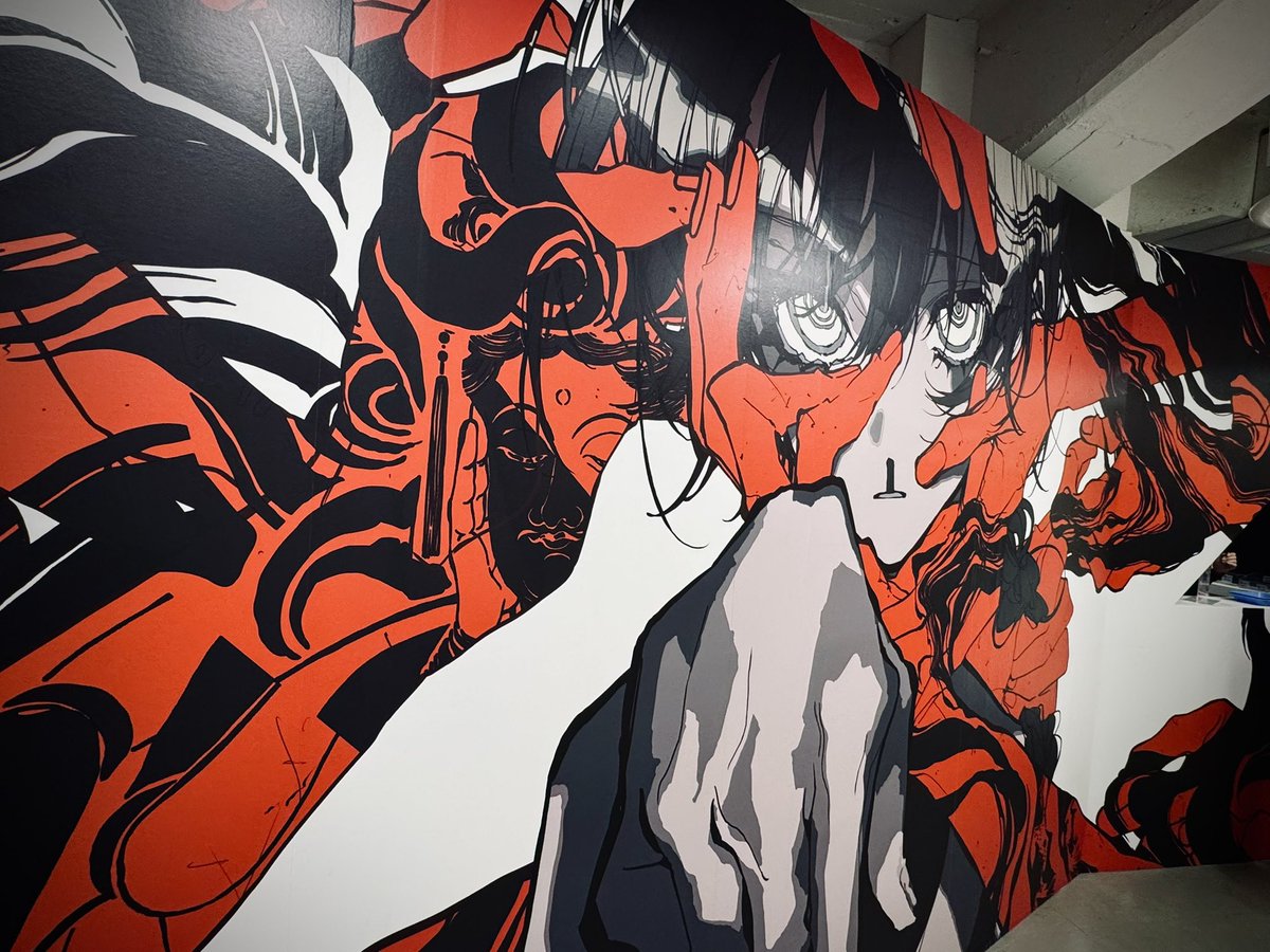 udon_yt's tweet image. 一足先に個展にお邪魔してきました！最高に見応えのある作品の数々が素敵な空間で展示されています。明日開幕です！ 
#望月けい俗世