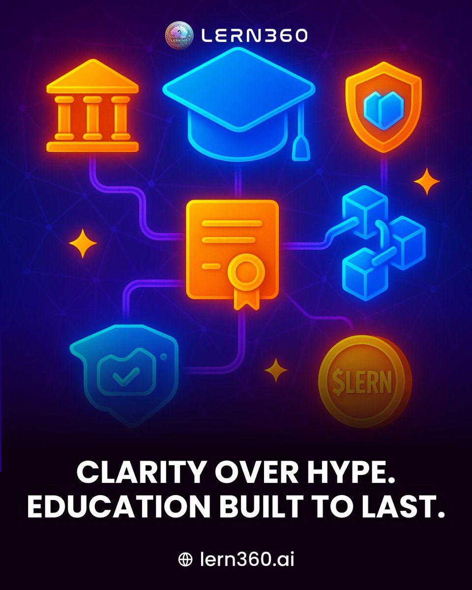 Building Education with Purpose

We're building <a href="/lern360/">lern360.ai</a>  like a real business - designed for real impact.

No hype. No noise.

Just learners, educators, and institutions who believe knowledge can drive an economy.

Web2 trust + Web3 transparency = verifiable credentials and