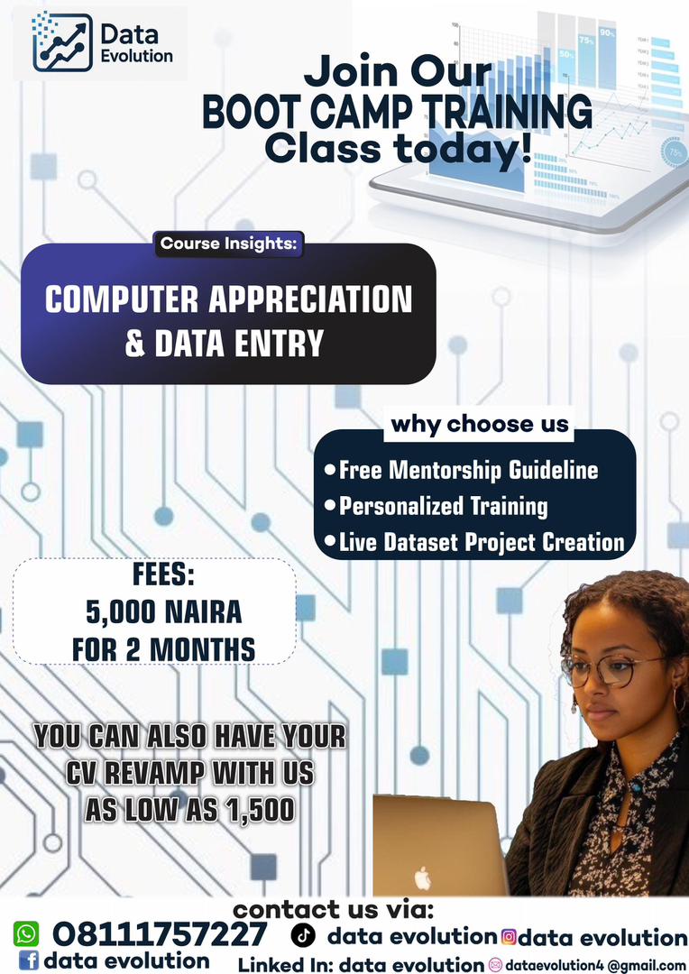 DataEvoAcademy's tweet photo. #dataanalysis #DataEntry #datascience #DataEvolution #exceltips #spreadsheets #Microsoft #PowerBI #SQL  #businessmindset #BusinessIntelligence #computerbasedintelligence https://t.co/m5FNJjbF77