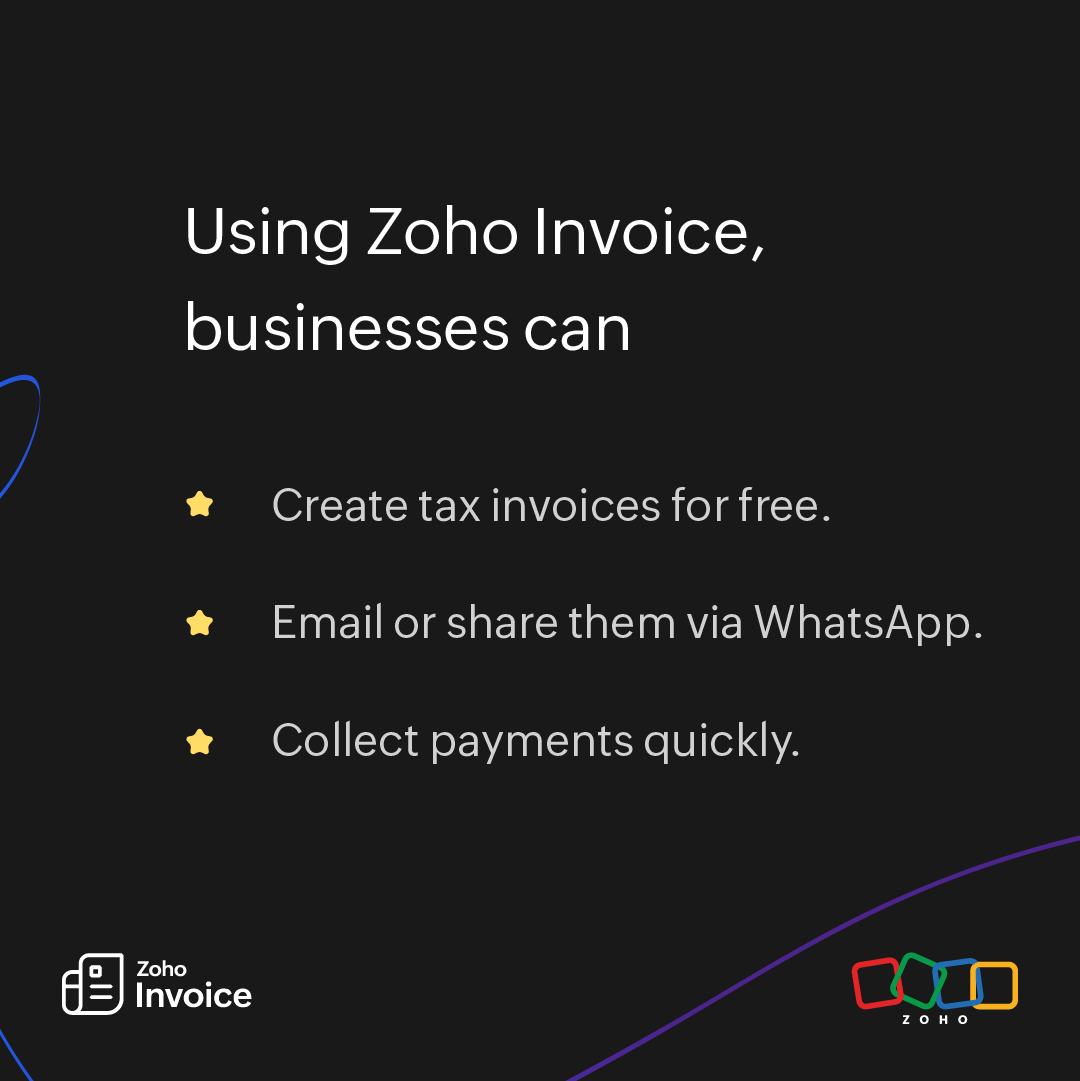 Zoho Invoice tweet media