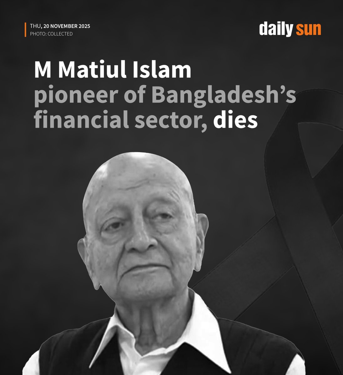 dailysunbd's tweet image. Following Bangladesh’s independence, he was appointed the country’s first finance secretary in 1972...

daily-sun.com/national/841291

#FinancialSector #DailySun