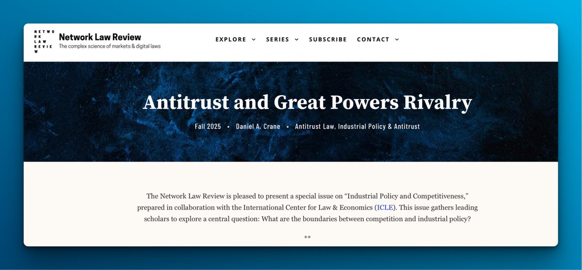 Network Law Review tweet media