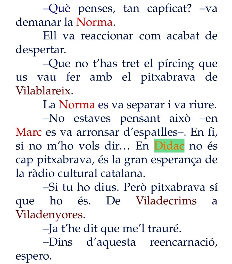 Celebrem la publicació d'Abans més que encara, la nova novel·la de <a href="/miqueldepalol/">Miquel de Palol</a>, publicada per <a href="/navonacat/">Editorial Navona</a>
Ens ha sorprès —i honorat— descobrir-hi una menció a Ràdio Vilablareix.
La literatura també passa per aquí! 🎙️✨
#RàdioVilablareix #Cultura
107.5 FM 📻 (Girona)