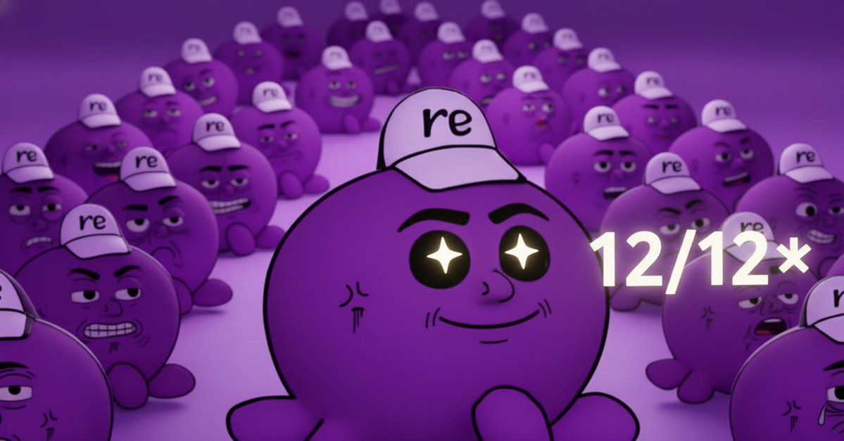 gRe🐙 12/12.....

Official news from <a href="/re/">Re</a>. If you create content and promote the project on social media and are planning to land a role, this news is for you.

📍On 12/12, we'll announce new members who will be promoted within the project.

Let's keep the project entertained with