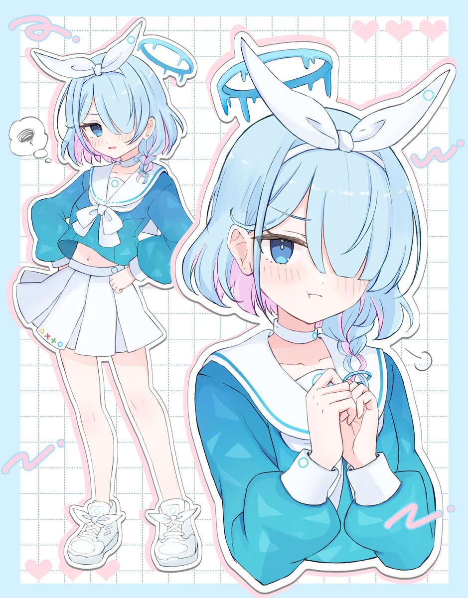 nk_ym2's tweet image. skebありがとうございました！
ジト目アロナちゃんです( ⩌⤚⩌)