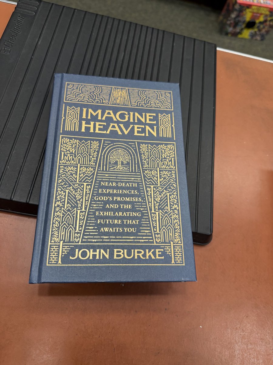 I snagged the last copy of the new hardcover anniversary edition of Imagine Heaven last night at Barnes &amp; Noble in Greenville.