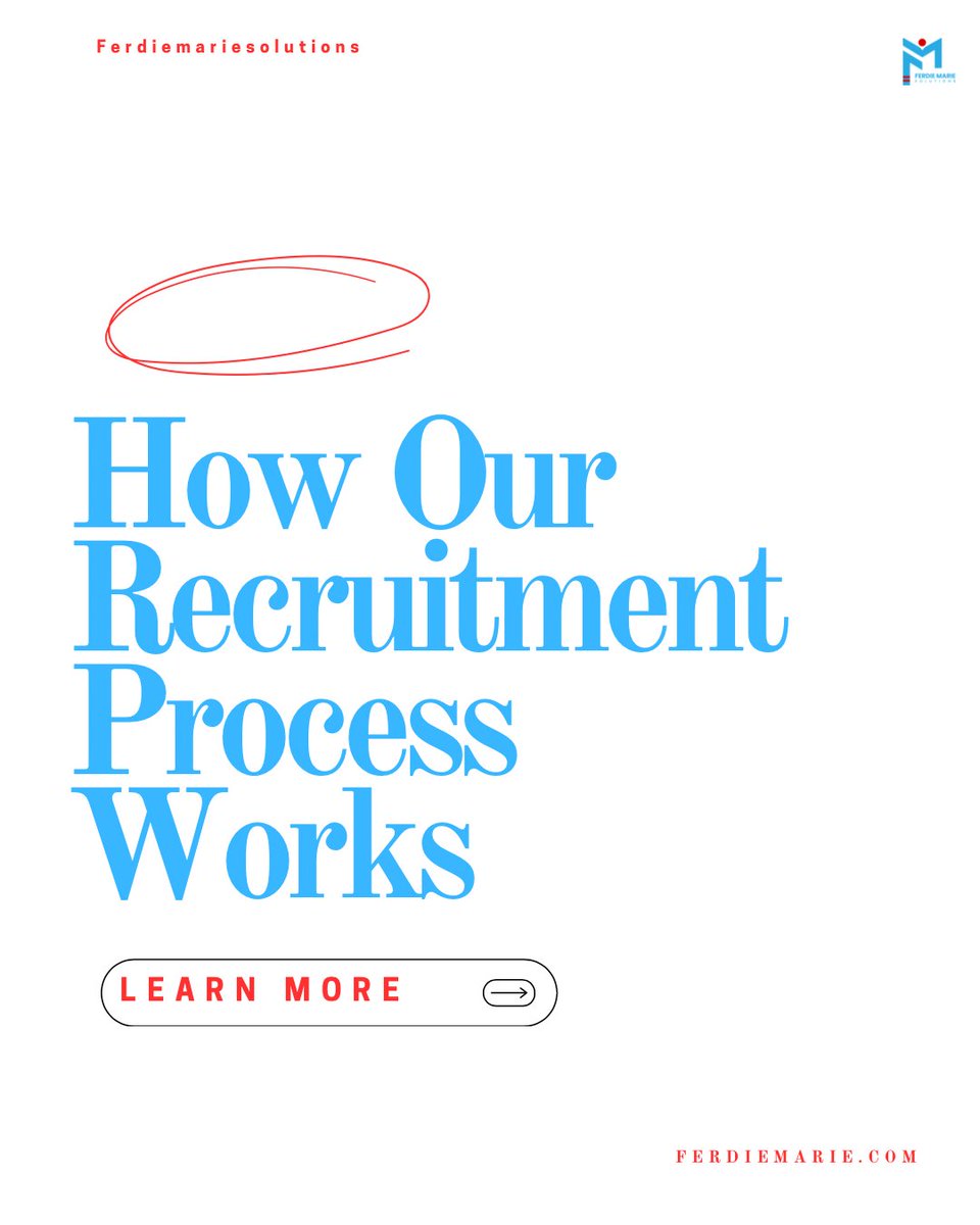 FerdieMarieS's tweet image. Recruitment doesn’t have to be stressful let’s make it seamless. ✨

#FerdiemarieSolutions #RecruitmentProcess #HRNigeria #HiringMadeSimple #TalentAcquisition #CareerGrowth