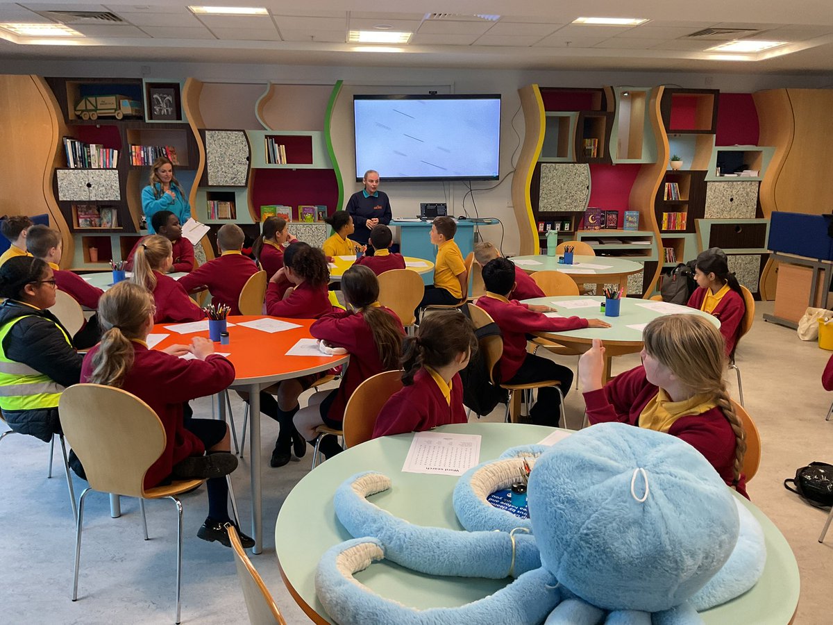 We have arrived at Eco Town. Looking forward to our day <a href="/StJamesYear6/">Chorley St James Year 6</a> <a href="/StJamesChorley/">Chorley St James</a> <a href="/LancashireCC/">Lancashire County Council</a>