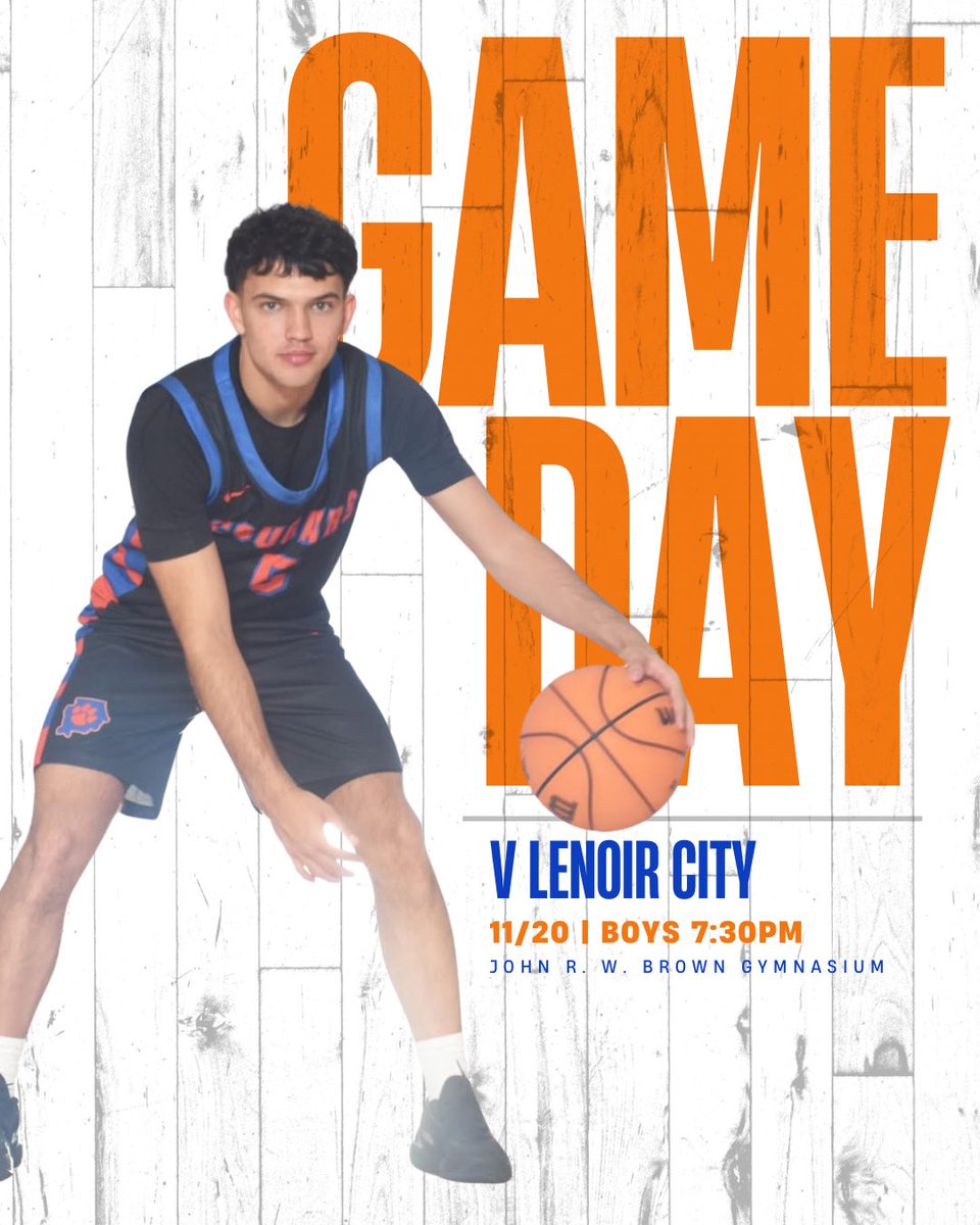 back at home tonight!! 

🏀 v. Lenoir City 
📍John R. W. Brown Gymnasium
⏱️Varsity Girls: 6pm | Varsity Boys: 7:30pm
🔹Recognizing the 2025 Marching Band
🔸 Recognizing the 2025 Volleyball Team
📸 Scott Powell Photography