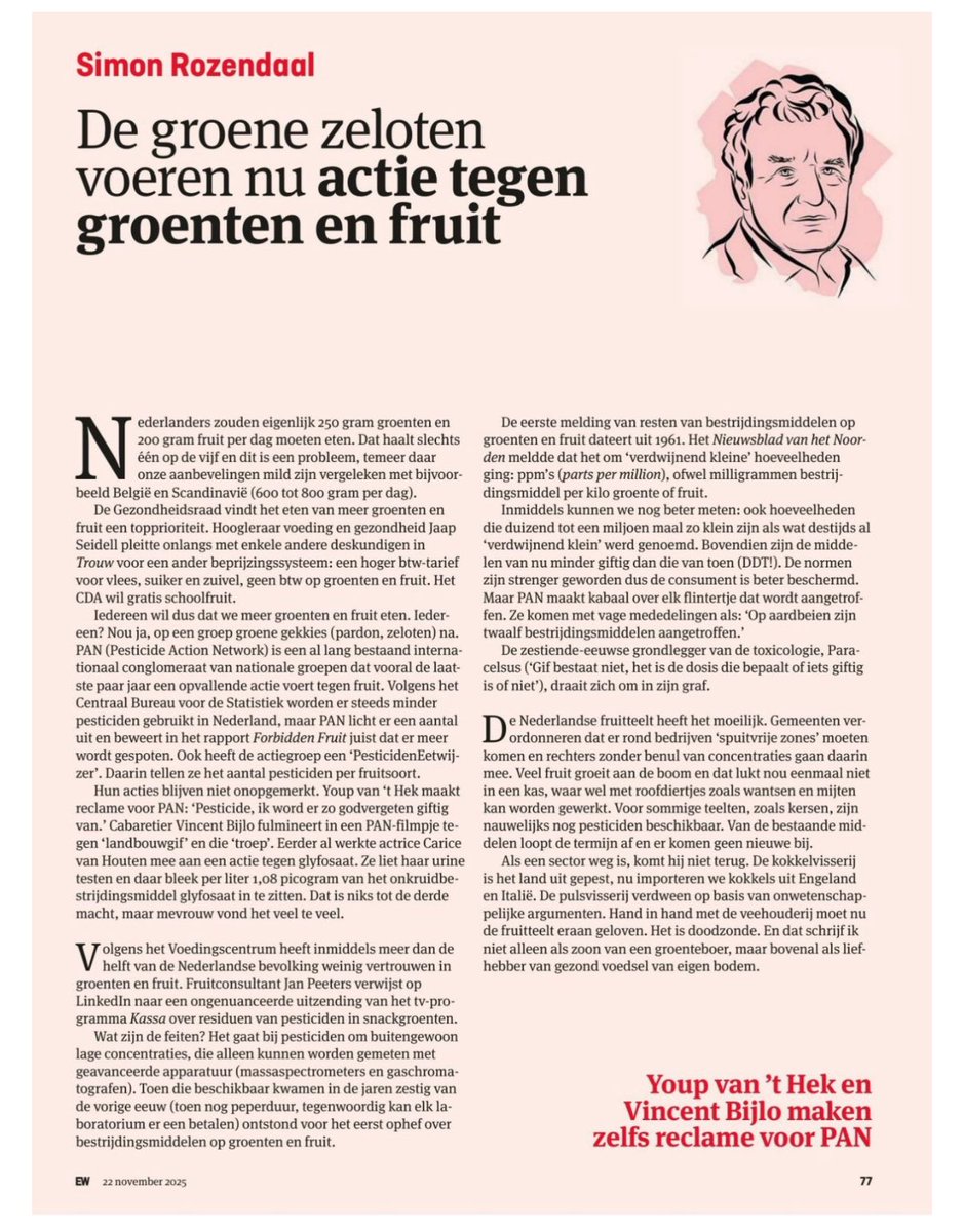 Het aantal toegestane gewasbeschermingsmiddelen wordt elk jaar minder terwijl het goedkeuren van groene alternatieven tot wel 8 jaar kan duren. Zonder bescherming tegen plagen verliezen boeren hun productie en wij onze voedselzekerheid. #refarmeu