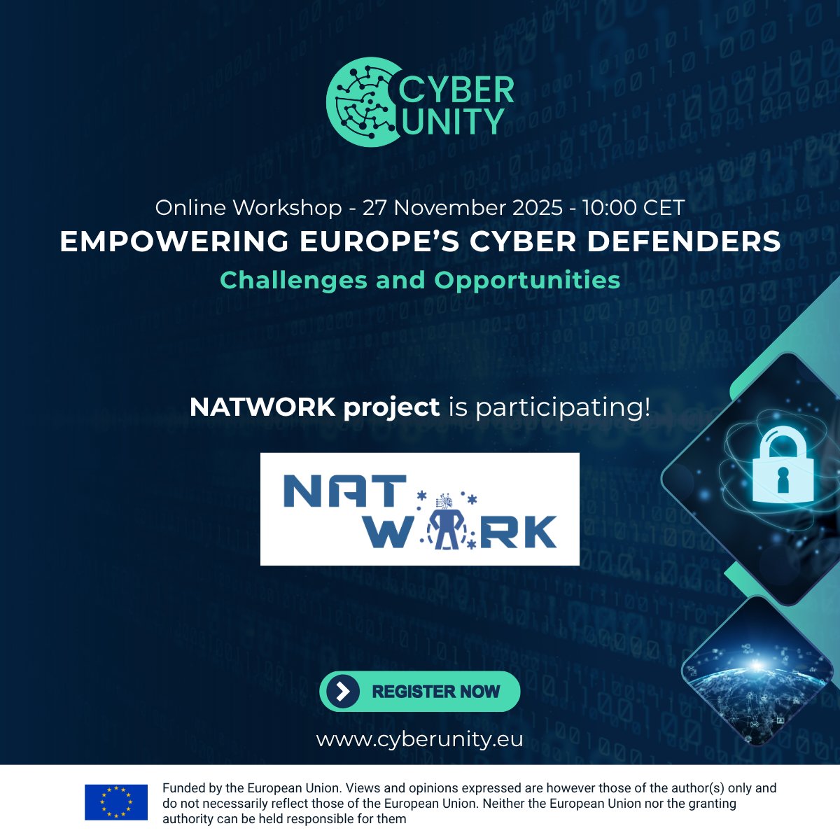 CYBERUNITY Project tweet media