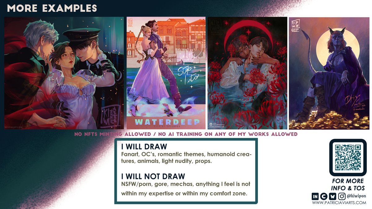 kiwi_pon's tweet photo. Hello ! 
I am opening a limited ammount of commission slots before the end of the year.  I am open for both private and commercial commissions.
For more info and TOS you can check out my site.

 I would love to create human art for your ideas!😊 https://t.co/VLW95W7jkl