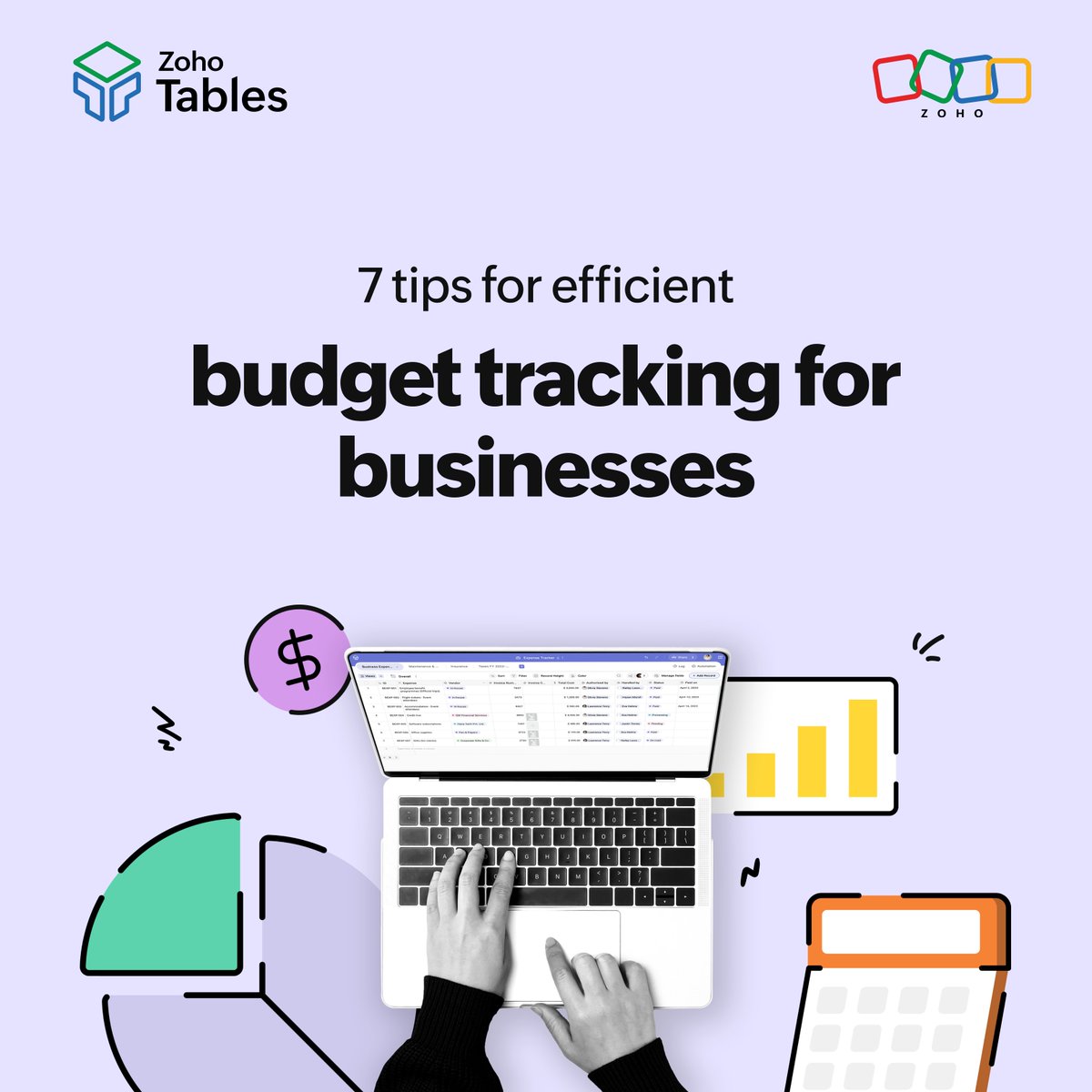 ZohoTables's tweet image. Tracking your finances doesn’t have to be a headache. 🤯

Learn how to simplify #BudgetTracking, avoid mistakes, and keep your business on track with these easy-to-follow tips 👇

zoho.to/7tipsforbusine…

#DataManagementSoftware #ZohoTables #BusinessTips
