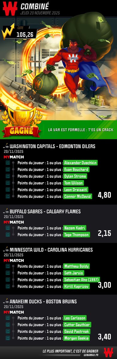 BechonaDoce's tweet photo. Je suis de bonne humeur si j'ai 1000 likes j'offre une paysafecard de 10€ 😂 #TeamParieur #TeamParieurs #Prono #Nhl #Nhl26 #NhlTwitter #Winamax #WinamaxSport #Betclic #Unibet https://t.co/ZzjDZQieWa